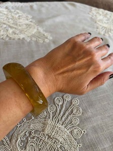 Bracelets et joncs en résine pour femmes, nouvelle collection, bijoux de style ange pour les fêtes et les mariages, haute qualité - Product Image 6