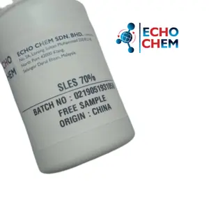 Detergente químico Biodegradable, producto químico de producción de materia crudo, Lauryl Ether sulfato de sodio 70%