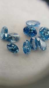 เพชร IGI ผลิตในห้องปฏิบัติการ รูปทรงวงรี VS1 เพชรแฟนซีสี ผลิตในห้องปฏิบัติการด้วยวิธี CVD และ HPHT เพชรเม็ดเดี่ยวสำหรับทำเครื่องประดับชั้นดี - Product Image 4