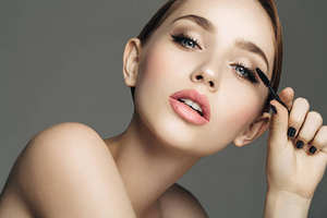 Rizador largo Delgado NATURAL RESISTENTE al agua para rímel con cabezal de cepillo de hierbas fino, imprimación de color no mareado y no tóxico - Product Image 3