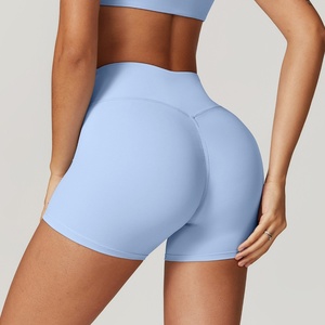 Conjuntos de Yoga de 3 Piezas, Leggings de Yoga, Pantalones Cortos para Mujer, Tops de Fitness, Mallas de Yoga, Chaleco Deportivo con Relleno en el Pecho para Damas - Product Image 6