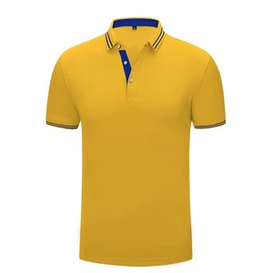 Polo en coton de qualité supérieure, respirant, à motif uni, en toile teinte unie avec logo personnalisé. - Product Image 6