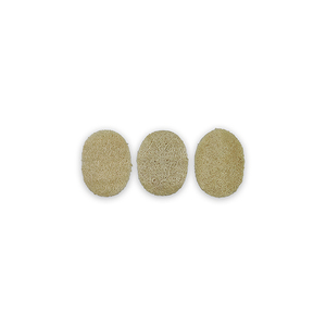 3pcs 100% Natural Turkey-made Pumpkin Peeling Disc Loofah Fast Delivery Bath <b>Scrubber</b> for Body and <b>Face</b> Use - Product Image 5