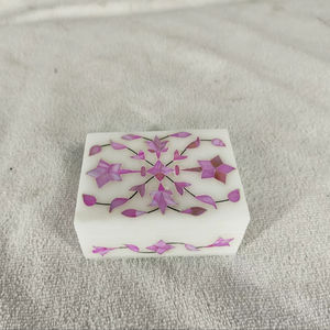 Handmade Pink Marble Jewelry Box Luxury <b>Storage</b> Organizer for <b>Rings</b> Earrings & Accessories Boxes India Wholesale - Product Image 1
