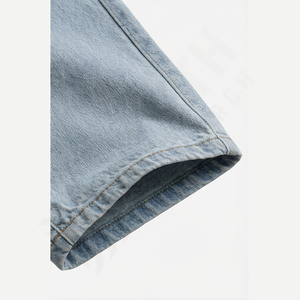 Jeans de Mezclilla Rectos Transpirables de Lavado Medio y Corte Regular, Modernos y Casuales para Mujer, Atuendo Diario, Proveedor al por Mayor, Personalizado - Product Image 6