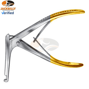 เครื่องมือผ่าตัดแบบแม่นยำ4นิ้ว90องศา3มม. เครื่องเจาะสเตนเลสทั่วไปทำจาก mastoid rongeur - Product Image 2