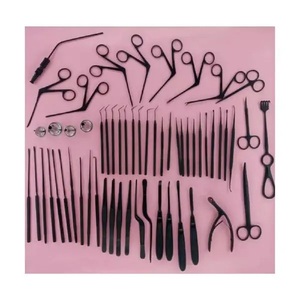 Juego de microcirugía de oreja para timpanoplastia, 58 Uds., instrumentos, fuente de alimentación Manual de acero inoxidable de alta calidad - Product Image 5