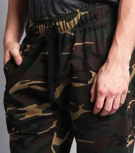 Pantalon pour hommes imprimé de conception Commando le plus vendu pour l'entraînement pantalon de survêtement en tissu polaire en coton pour hommes en vente en gros