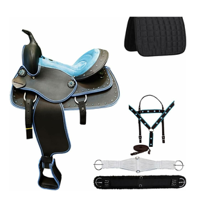 Selle de course pour chevaux en cuir de qualité supérieure, confortable, pour la course et les promenades à cheval, fabrication de selles pour chevaux - Product Image 4