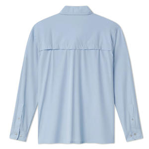 Camisas de Pesca Columbia de Secado Rápido con Botones para Hombre, Protección Solar UPF 50+, Transpirables, con Logotipo Frontal - Venta al Por Mayor del Fabricante - Product Image 5