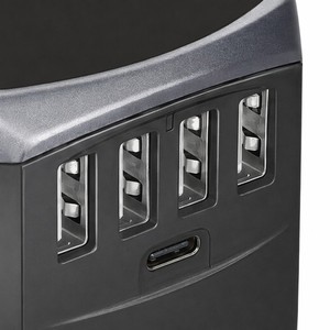 Adattatore Universale da Viaggio Europeo Portatile con 4 Prese AC e 4 Porte USB (Tipo-C) Caricatore Rapido 16A 220-250V in Materiale ABS - Product Image 4