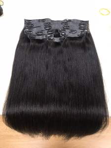 Cheveux vierges vietnamiens bruts à clipser Cheveux humains bruts alignés sur les cuticules vietnamiennes doux - Product Image 5