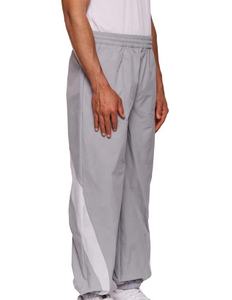 Veste de course sportive personnalisée imperméable avec bandes réfléchissantes pour homme, noire, légère, en nylon froissé, coupe-vent, zippée - Product Image 4