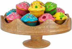 Bol de service en bois de manguier taille 6X4 "fabriqué en Inde Impex Designs exportations indiennes - Product Image 3