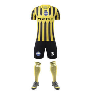 2024-25 usine nouveau Style thaïlande doux 100% Polyester léger à séchage rapide uniforme de football été formation équipe maillot - Product Image 4