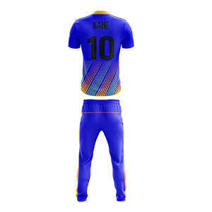 Uniformes de Cricket Sublimados de Poliéster de Alta Calidad, Transpirables, Ligeros y Ecológicos, Estampados Digitales para Hombres, Mujeres y Niños - Product Image 6