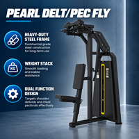 Machine de musculation commerciale pour salle de sport, modèle BN, en acier thermolaqué, pour exercices de détente des deltoides assis