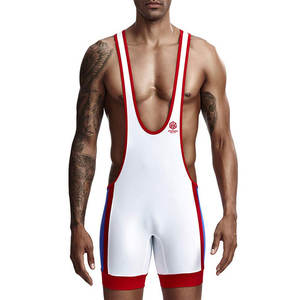 Nuevo Singlet de Lucha Libre para Hombre de Alta Calidad, Spandex y Poliéster, Tirantes, Secado Rápido, Ligero, Ecológico, OEM - Product Image 2