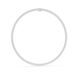 Collier en diamant CVD de laboratoire 18,6 CT VVS-VS EF, diamants taille marquise, or 18 carats, 14 carats, or rose, or jaune, or blanc, luxe et raffinement - Product Image 1