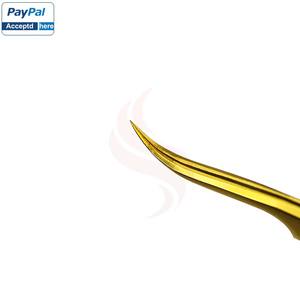 Volume russe marque privée en gros meilleure vente Volume pince à cils pince à épiler à pointe de fibre pince à épiler Extension de cils pince à épiler - Product Image 6