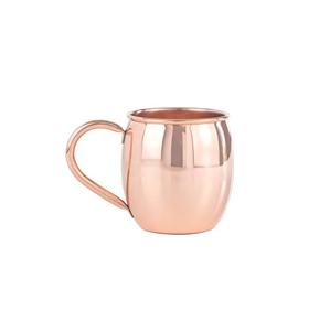 Perming Copper <b>Mug</b> Professional Manufacturer Hot Selling Copper <b>Mug</b> for Coffee Milk <b>Mug</b> <b>Handmade</b> Shiny Polish Solid Handicrafts - Product Image 2