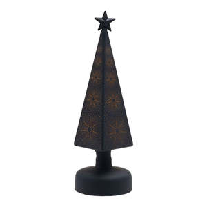 Lanterne cylindrique en fer bicolore 2025, faite à la main, porte-bougie votif, découpe en étoiles, décorations de mariage à domicile, bougie - Product Image 3