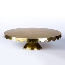 แท่นวางเค้กทองเหลืองโบราณขัดเงาพร้อมพื้นผิวคล้ายกระจกเหมาะสำหรับทำขนมหวานเป็นศูนย์กลางในการเฉลิมฉลองของคุณ - Product Image 5