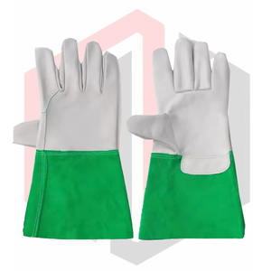 Guantes de soldadura de cuero resistentes para soldadores profesionales - Product Image 2