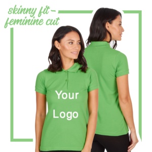 เสื้อยืดโปโลแฟชั่นของผู้หญิง100% ผ้าฝ้ายถักแขนสั้นลำลองโลโก้ออกแบบได้ตามต้องการราคาโรงงานโดยตรง - Product Image 3