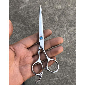 Ciseaux de coiffeur fantaisie avec logo personnalisé Outils de soins de beauté avec cisailles de rasoir à lame tranchante en acier inoxydable - Product Image 1