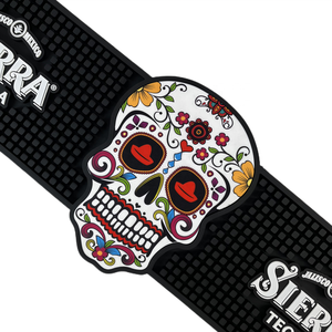 Logo OEM Tấm Lót Thanh Cao Su PVC Mềm Tùy Chỉnh Tấm Lót Đường Ray Bia Nhỏ Giọt Cho Quán <span class=keywords><strong>Bar</strong></span> Đồ Dùng Cho Thanh Trượt - Product Image 3