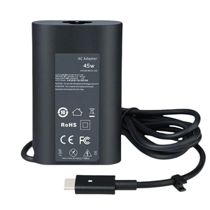 45W <span class=keywords><strong>USB</strong></span>-<span class=keywords><strong>C</strong></span> Type <span class=keywords><strong>C</strong></span> Adaptateur secteur <span class=keywords><strong>Chargeur</strong></span> Alimentation pour <span class=keywords><strong>Dell</strong></span> <span class=keywords><strong>XPS</strong></span> <span class=keywords><strong>13</strong></span> <span class=keywords><strong>XPS</strong></span> 12 9360 9365 9370 9333 LA45NM150 Adaptateur pour ordinateur portable - Product Image 1
