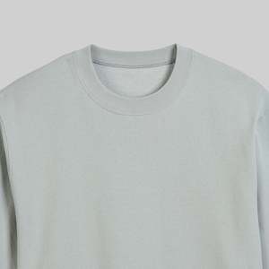 Sudadera de cuello redondo para mujer, de algodón reciclado, tejido, con capucha, teñido liso, ecológico, impermeable, estampado serigráfico, para invierno - Product Image 5