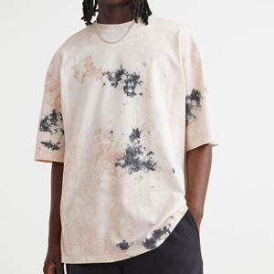 220 GSM haute qualité Pima coton plaine t-shirt manches courtes Slim Fit personnalisé hommes luxe plaine teint t-shirts - Product Image 2