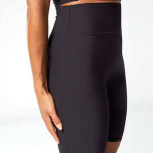 High <b>Waist</b> <b>Plus</b> <b>Size</b> Girls' Sports <b>Shorts</b> Custom Logo New Summer Breathable <b>Elastic</b> Drawstring Patchwork Quick Dry Hot - Product Image 3