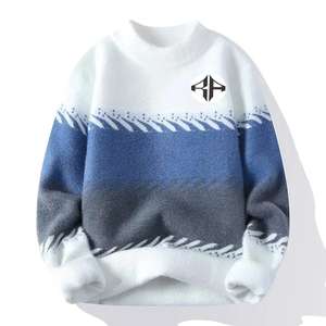 เสื้อสเวตเตอร์คอกลมผู้ชาย RIVIAN ATLANTIC ผ้าฝ้ายผสมโพลีเอสเตอร์ ไซส์ใหญ่ เสื้อสเวตเชิ้ตเปล่า เสื้อฮู้ดดี้แบบกำหนดเองสำหรับผู้ชาย ผ้าฝ้าย 100% - Product Image 2