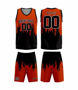 Ensemble d'uniformes de basketball réversibles personnalisables 2026 – Tenue de club et d'équipe économique avec option grandes tailles – Vêtements de basketball noirs - Product Image 1