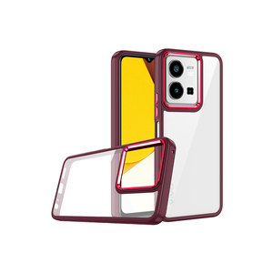 Coque de téléphone en silicone à motif floral de luxe pour Vivo Y35 MSRA, coque arrière de protection antichoc, compatible avec les modèles 11pro 8plus - Product Image 1