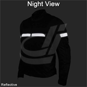 Men's Winter Textile <b>Motorbike</b> Jackets with <b>Stand</b> Collar - Product Image 5