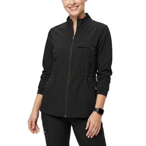 Chaquetas Quirúrgicas Personalizables al por Mayor con Cremallera Completa y Ajuste a Medida para Enfermeras y Médicos - Uniformes Profesionales - Product Image 1