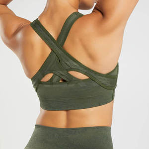 Sujetador Deportivo Transpirable de Alta Sujeción para Mujer, para Yoga y Gimnasio, Colores y Logotipo Personalizables, MOQ Bajo de 10 Piezas - Product Image 3