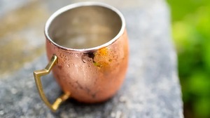 Mug en cuivre martelé en acier inoxydable, Mug Moscow Mule martelé avec poignée, Vente en gros - Product Image 3