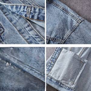 Veste denim pour hommes, légère, de haute qualité, avec meilleurs designs, anti-rides, taux raisonnable, veste en jean pour hommes entièrement personnalisée - Product Image 6