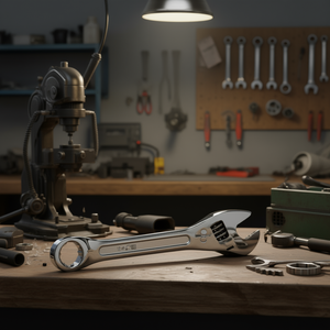 Llaves Combinadas de Trinquete Cromadas con Extremo Abierto y Extremo Anillado - Product Image 3