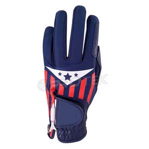 Gants de golf en cuir véritable souple de qualité supérieure avec logo personnalisé Gants de golf de qualité supérieure faits à la main par sublimation - Product Image 6