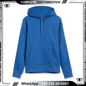 Sudadera con Capucha de Forro Polar Personalizada para Hombre, Sudaderas de Invierno 100% Algodón con Bordado, Impresión Digital y Diseños Lisos Teñidos - Product Image 6