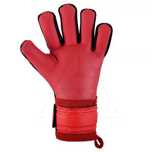 Gants de gardien de but en cuir professionnels avec protection des doigts, respirants, légers et coupe-vent, sangle de poignet réglable - Product Image 3
