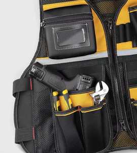 Hi Vis Security Reflective Outdoor Construction Jacket Custom Logo safety Vest Construction Worker Vest Roadway Safety Vest - Product Image 2