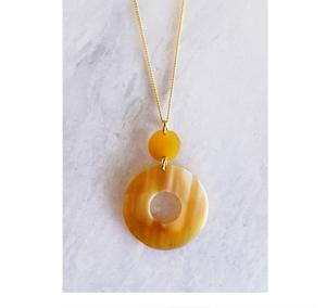 Handmade Modern Style Buffalo Horn Necklaces for <b>Women</b> Trapezium Shaped Horn Pendant Personal <b>Gift</b> <b>Set</b> - Product Image 6