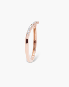 แหวนเจ้าสาวประดับเพชรเม็ดเดี่ยวสีขาวทอง14K ที่สวยงามคลาสสิกหมั้นเครื่องประดับชั้นดีได้รับการรับรองจาก VVS - Product Image 2